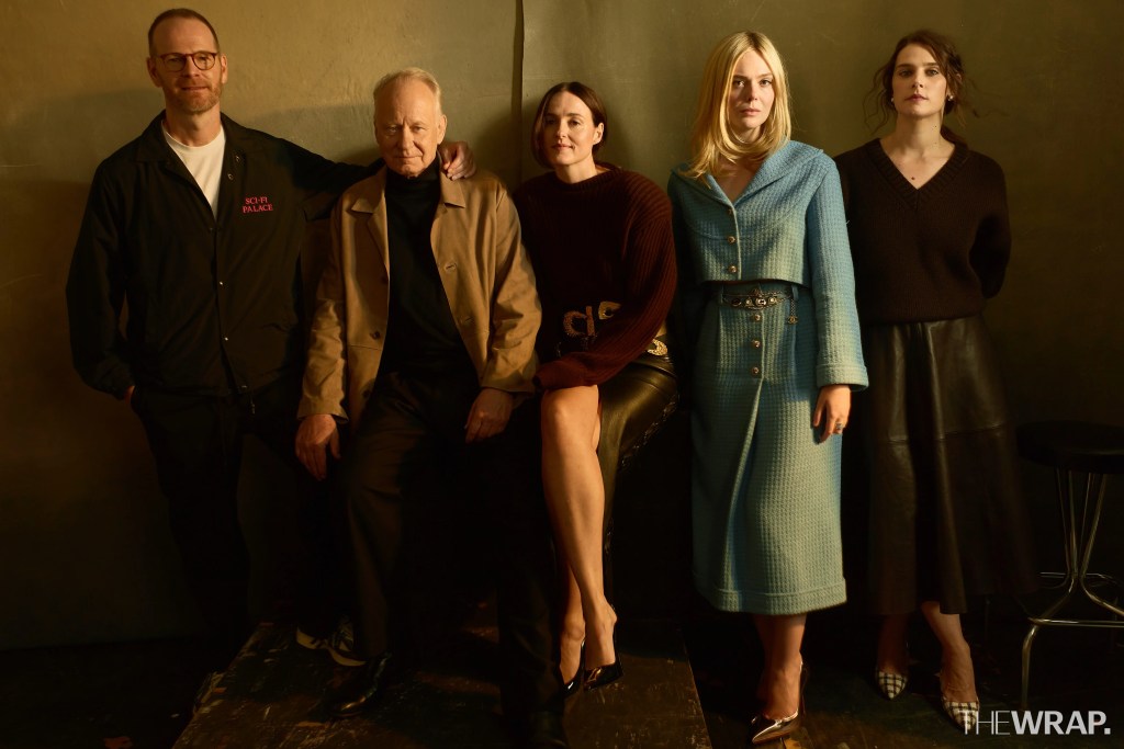 Joachim Trier, director, writer, Stellan Skarsgård, actor, Renate Reinsve, Elle Fanning,Inga Ibsdotter Lilleaas, actresses, “Sentimental Value”