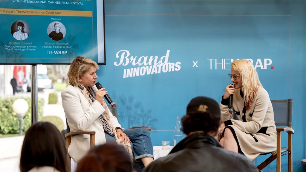 Sharon Waxman, Kristen Stewart, The Chronology of Water, Cannes 2025