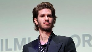 Andrew Garfield speaks onstage at the "After the Hunt" Intro & Q&A during the 63rd New York Film Festival at Alice Tully Hall, Lincoln Center on September 26, 2025 in New York City