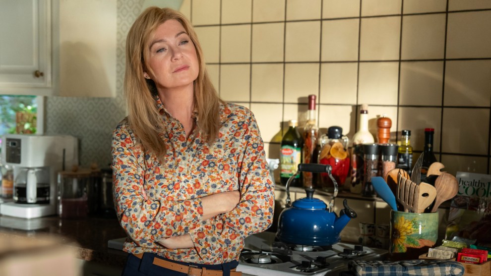 Ellen Pompeo in "Good American Family." (Disney/Ser Baffo)