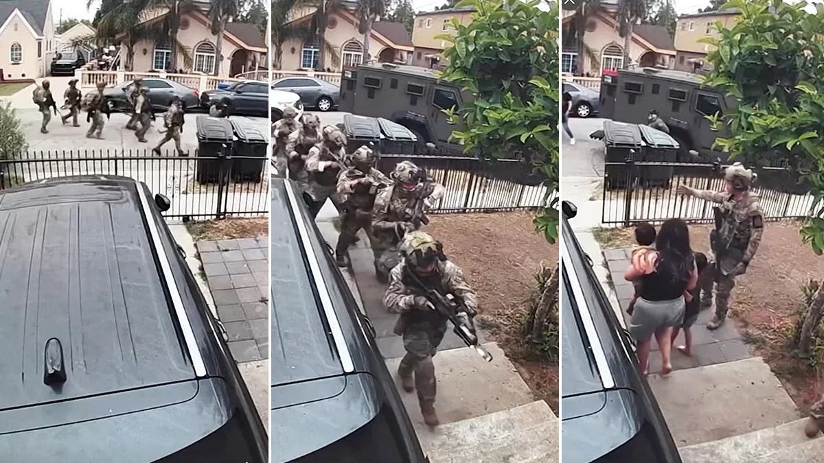 ICE raid in Huntington park