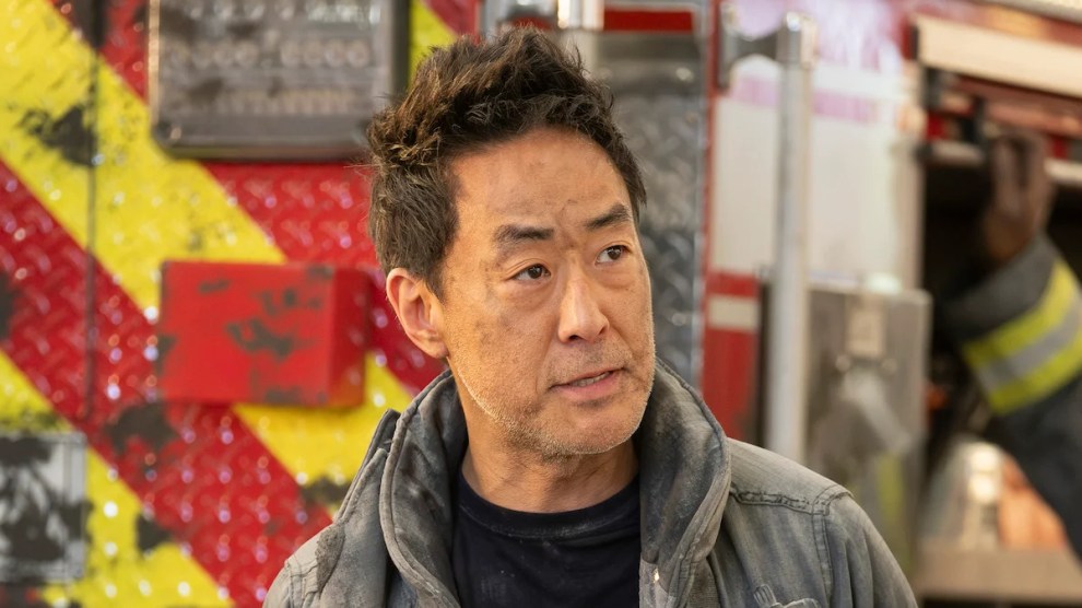 Chimney (Kenneth Choi) gives a moving speech to the 118 in the Season 8 finale of "9-1-1"