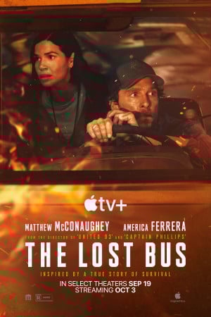 The Lost Bus movie 2025 poster.
