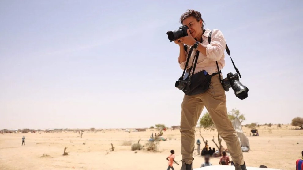 Lynsey Addario in "Love + War" (Credit: TIFF)