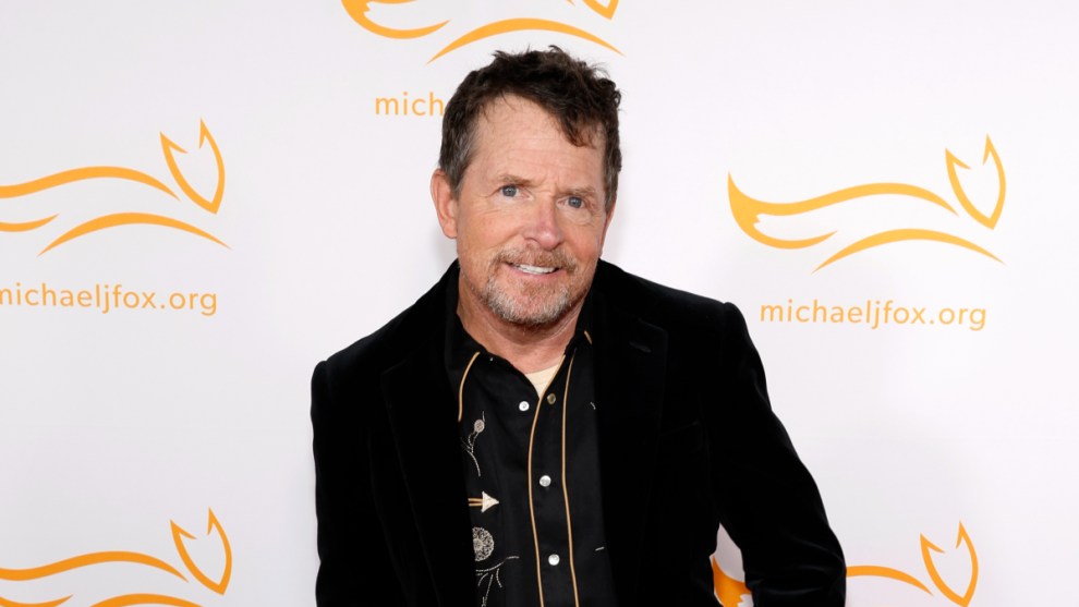 Michael J. Fox attends the Michael J. Fox Foundation - A Country Thing: Happened On The Way To Cure Parkinson's at The Fisher Center for the Performing Arts on April 26, 2023 in Nashville, Tennessee. (Credit: Jason Kempin/Getty Images)