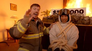 MrBeast Addresses Fan Concern Over Fire Stunt in Video: ‘We Take Safety Extremely Seriously’