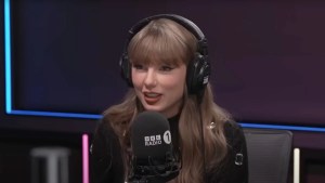 Taylor Swift on BBC Radio 1 (Credit: BBC Radio 1/YouTube)
