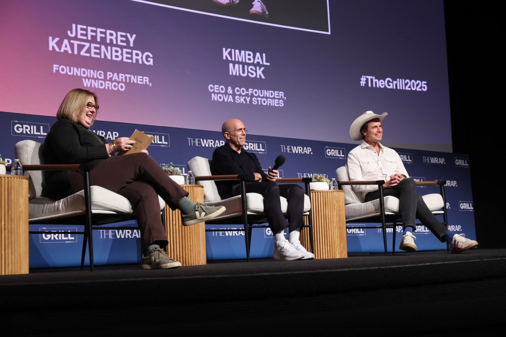 Laura Holson, Journalist & Founder, The Box Sessions, Jeffrey Katzenberg, Founding Partner, WndrCo and Kimbal Musk, CEO & Co-Founder, Nova Sky