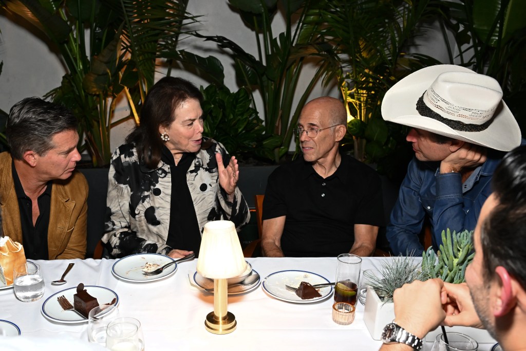 Ross Gerber, CEO & President, Gerber Kawasaki Wealth & Investment Management, Sherry Lansing , CEO, The Sherry Lansing Foundation, Jeffrey Katzenberg, Founding Partner, WndrCo, and Kimbal Musk, CEO & a Co-Founder, Nova Sky Stories