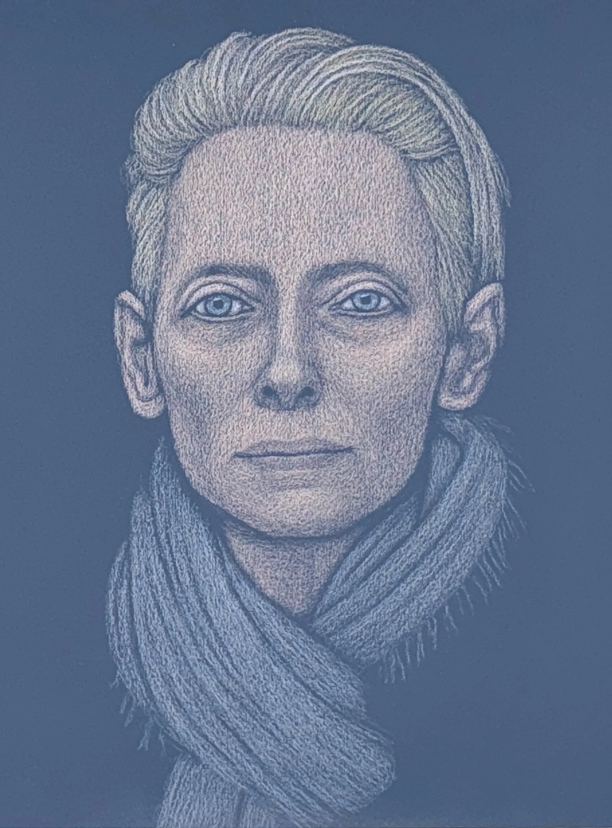 Ghost (2024) Pastel on Paper